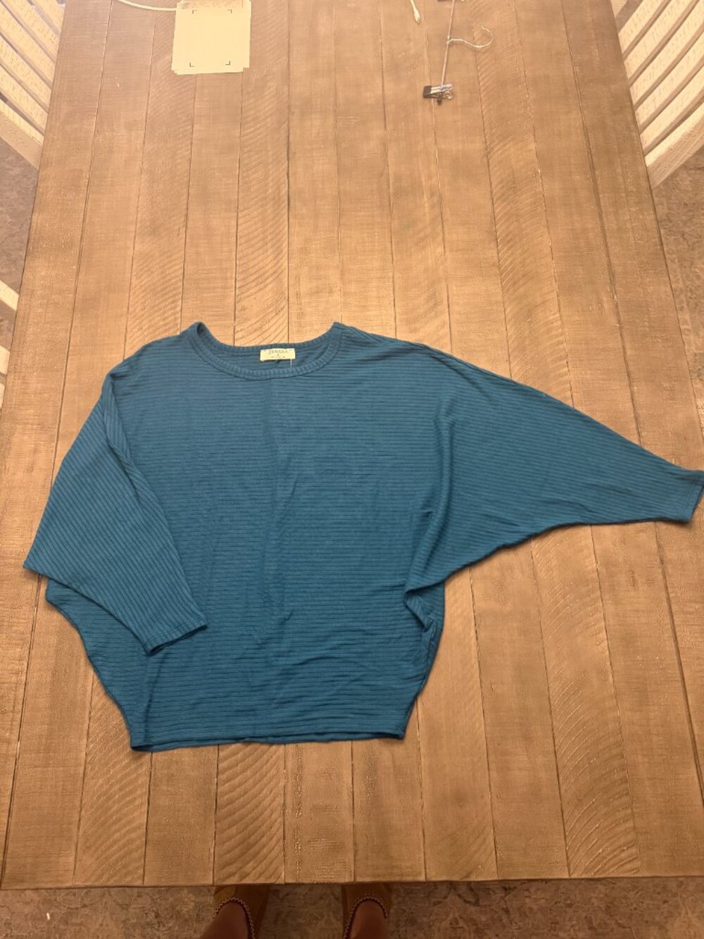 Zenana Ribbed Knit top - Picture 5 of 7